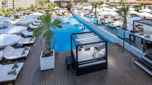 Day pass for pool and beach